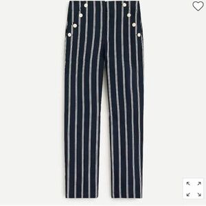 J. Crew Striped Sailor Trouser